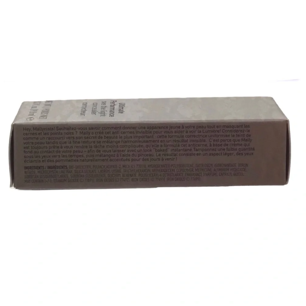 Mally Beauty Ultimate Performance See the Light Concealer, (Medium) (NWT)